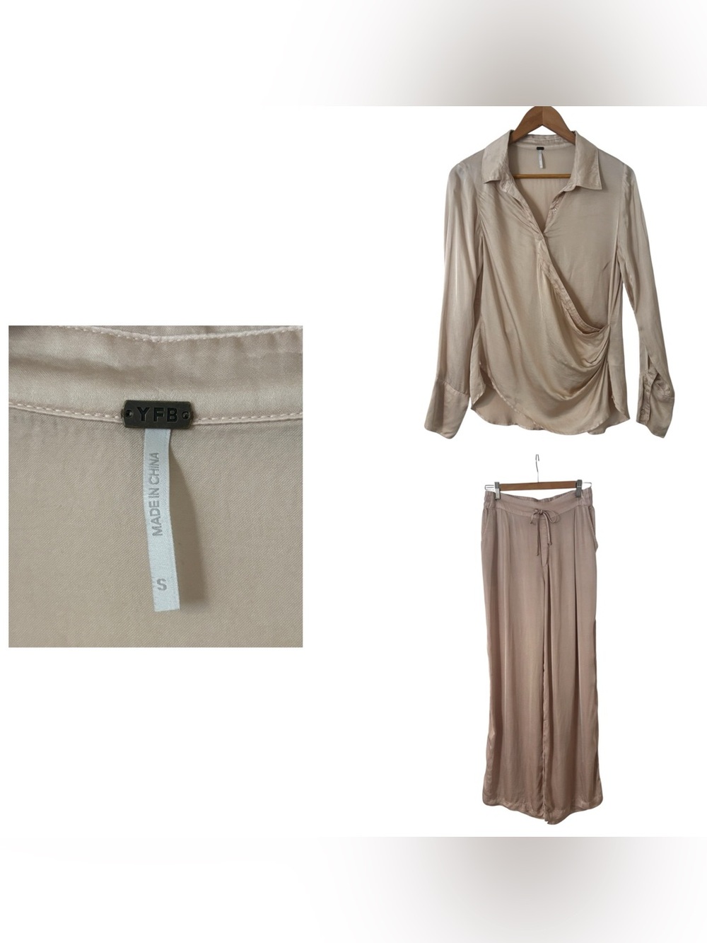 Young, Fabulous & Broke Satin Set